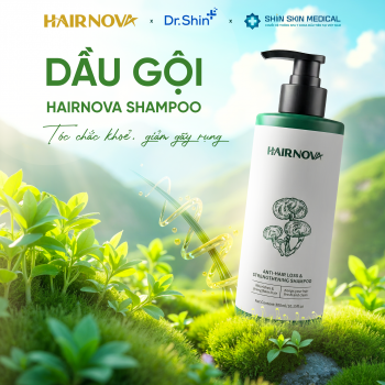 Dầu Gội HairNova Shampoo – Ngăn Ngừa Rụng Tóc, Phục Hồi Tóc Chắc Khỏe (300ml)