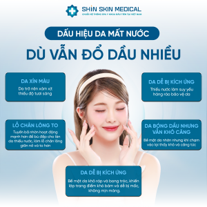 Da Đổ Dầu Nhiều Nhưng Vẫn Khô Căng? Nhận Diện Dấu Hiệu Làn Da Đang Mất Nước Trầm Trọng